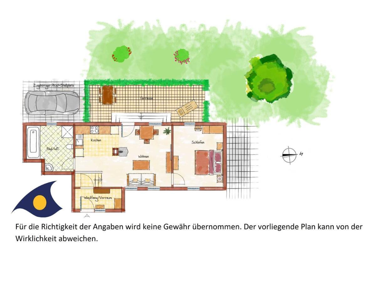 Villa Waldblick Whg 03 제바트헤링스도르프 외부 사진